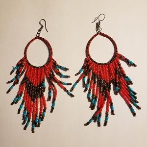 Beaded earrings